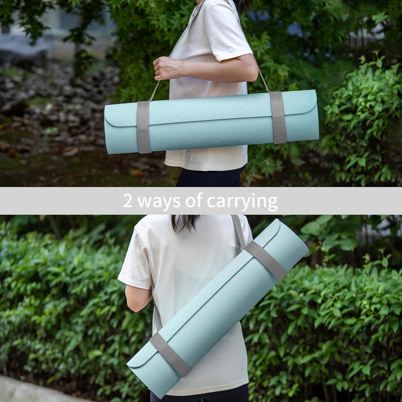 Trilancer Adjustable Yoga Mat Strap With Hook and Loop Closure, Yoga Mat Holder Carrier,and Organizing-Mat Not Included - Image 2